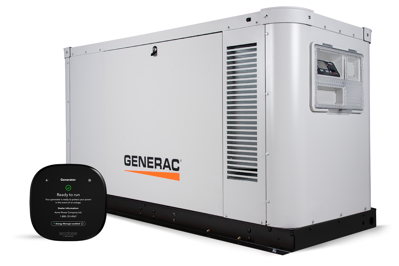 Standby Generator, 48kW | With ecobee by Generac Smart Thermostat | 120/240 V 1-Phase